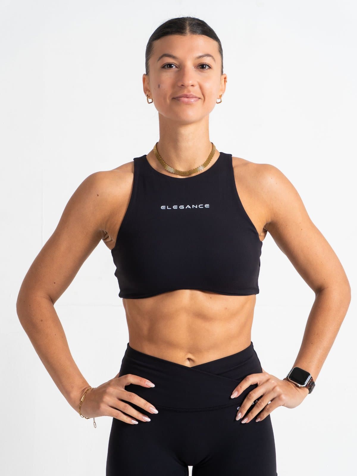 Ethos Sports Bra - Black