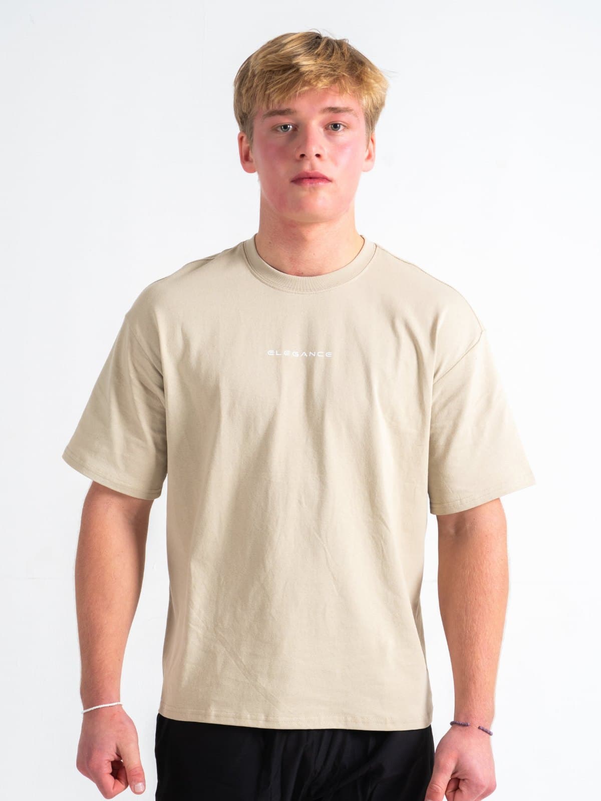 Overflow Tee - Cashew